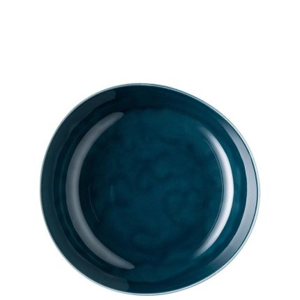 Rosenthal Junto Ocean Blue luxury deep plate 25 cm porcelain