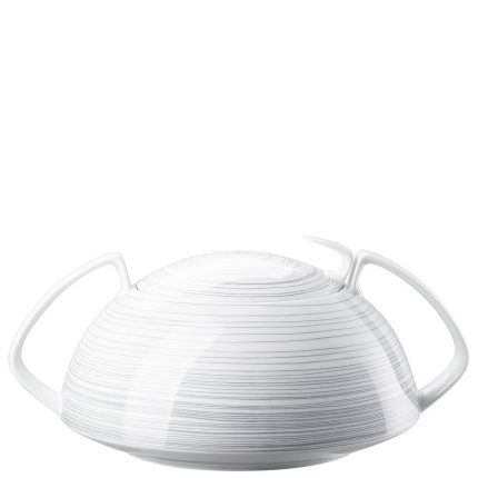 Rosenthal TAC Stripes 2.0 luxury porcelain soup tureen 3 L with lid