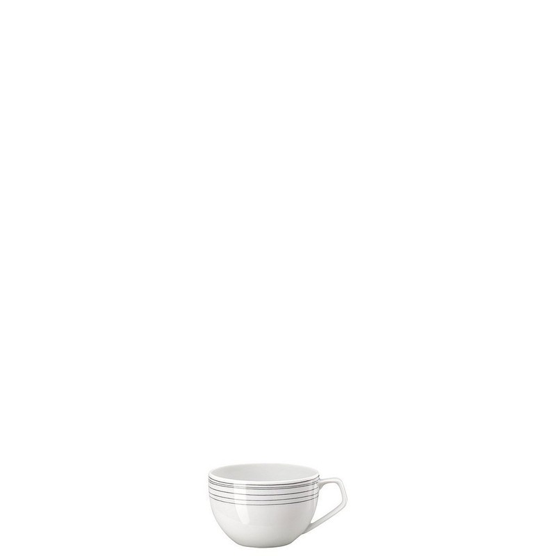 Rosenthal TAC Stripes 2.0 Luxury Porcelain Espresso Cup 0.12 L Rosenthal TAC Stripes 2.0 luxury porcelain espresso cup 0.12 L dark grey