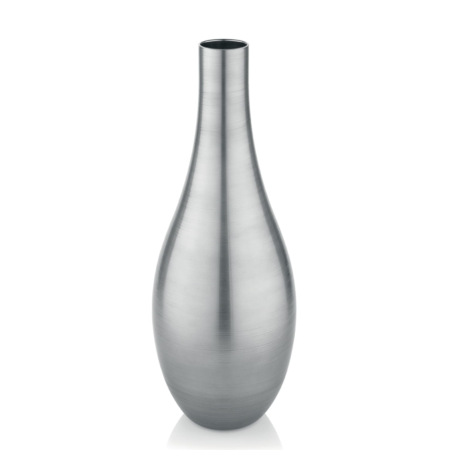 IVV Bombay Vase 55 cm platinum decoration luxury Italian glass vase