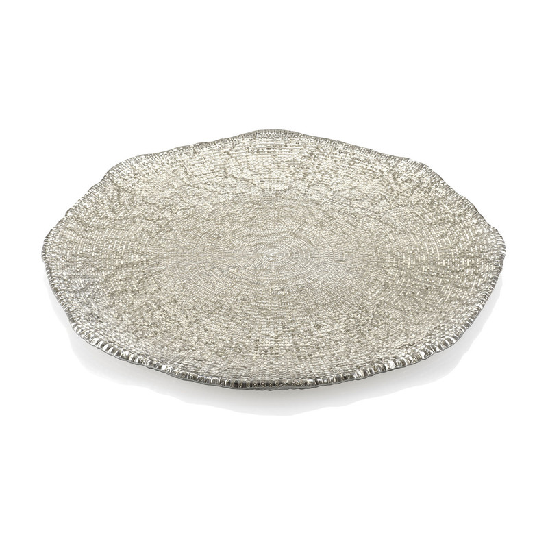 PLATTER CM37 BEIGE/CHROME - Image 1