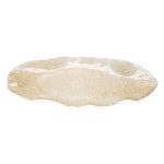 FOLIES OVAL TRAY 52X22.5 GOLD.