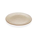 PLATTER CM26 TAUPE METAL DECO.