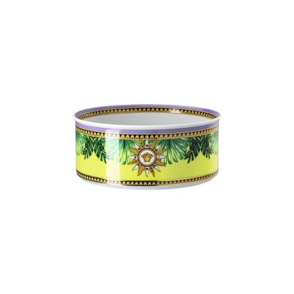 Versace Jungle Animalier Bowl 19 cm – Luxury Multicolor Porcelain Tableware