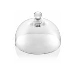 Luxury IVV Orizzonte Dome 28 cm Clear Glass Bell