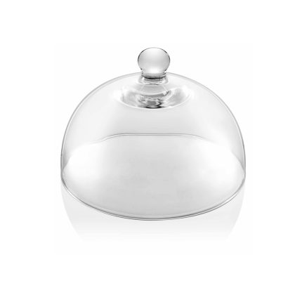 Luxury IVV Orizzonte Dome 28 cm Clear Glass Bell