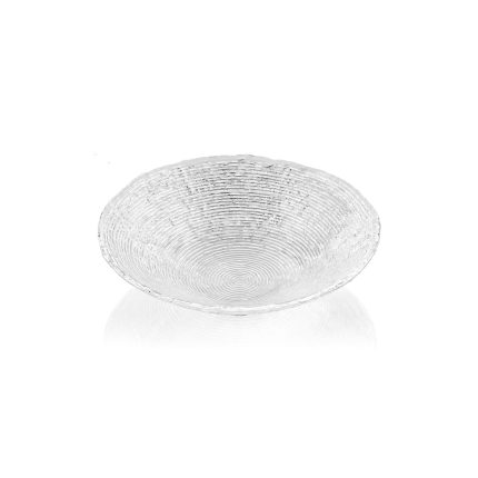 WAVE BOWL 33 CM CLEAR