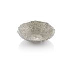 IVV Diamante Individual Bowl Beige & Chrome