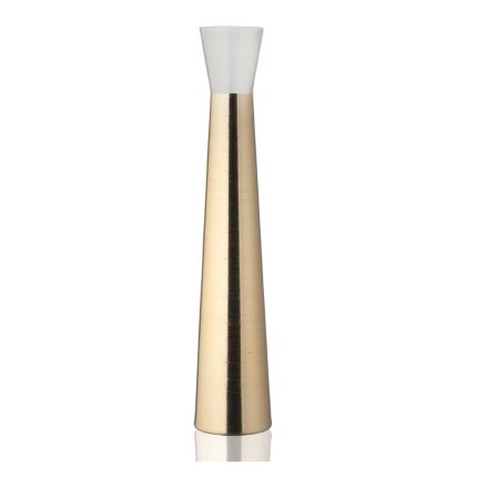 FUTURA VASE H.85 CM. GOLD DEC.