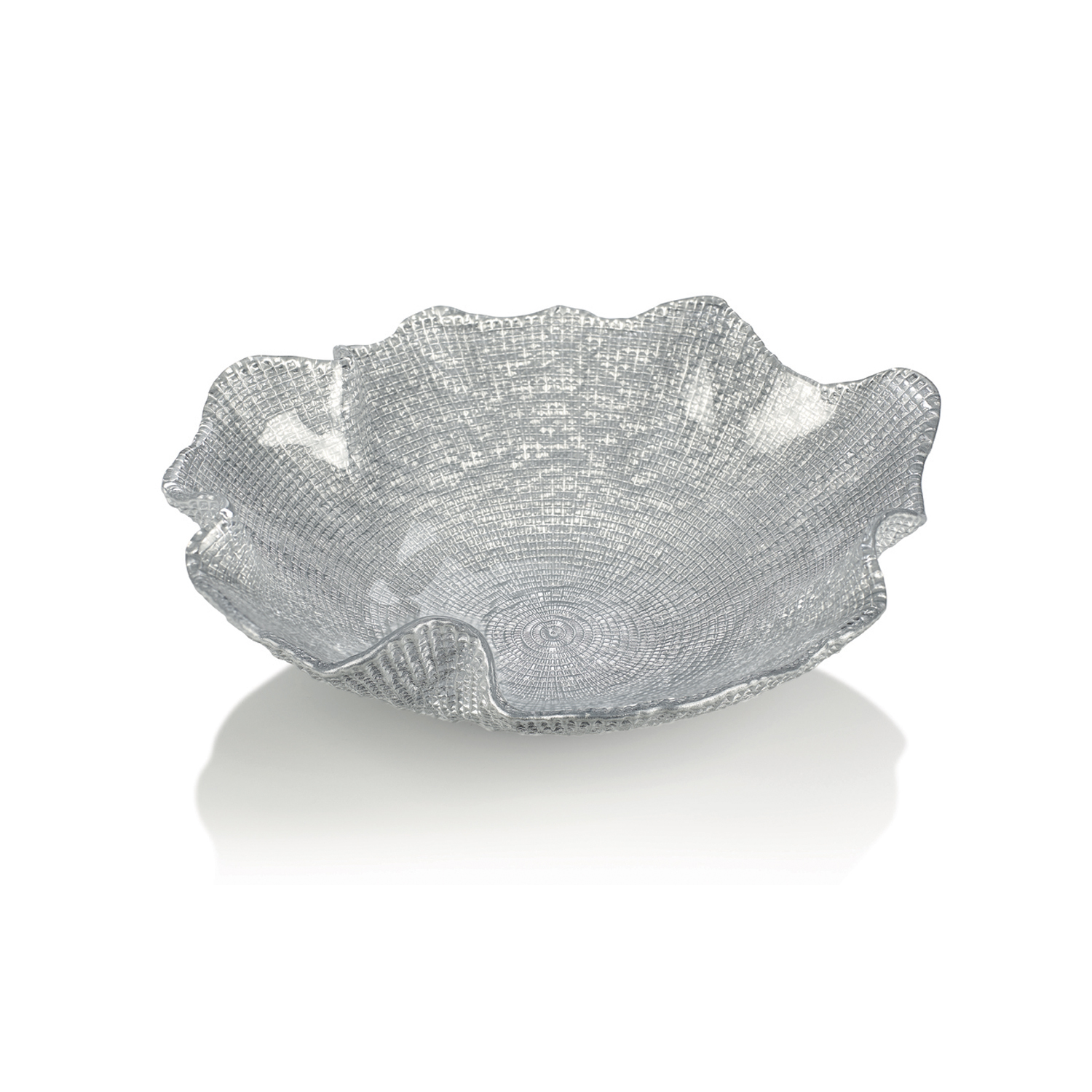 “IVV FOLIES 33 cm pearl grey luxury glass bowl” “IVV FOLIES 33 cm pearl grey luxury glass bowl”