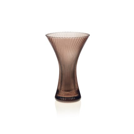 FIORENZA VASE 27.5 BRONZE GREY