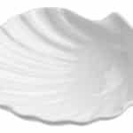 MINIATURES SCALLOP 7.5CM White