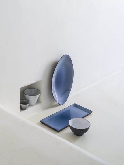 OVAL PLATE 35CM Cirrus Blue - Image 2