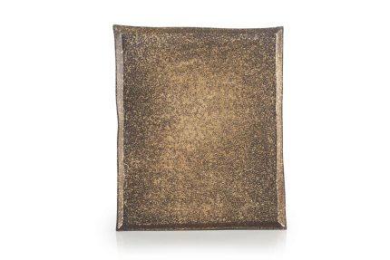 SOLSTICE RECT PLATE 21CM Gold - Image 2