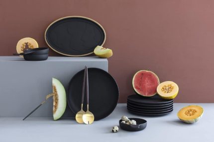 BASALT HANDLED DISH 18CM Matt - Image 2