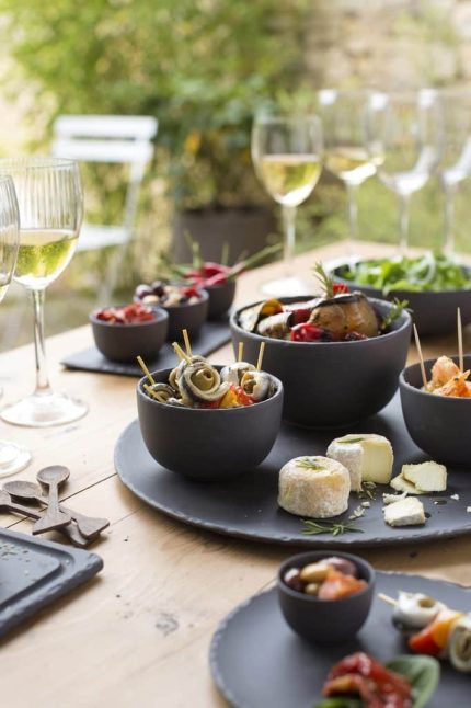 BASALT ROUND PLATE 28.5CM Matt - Image 2