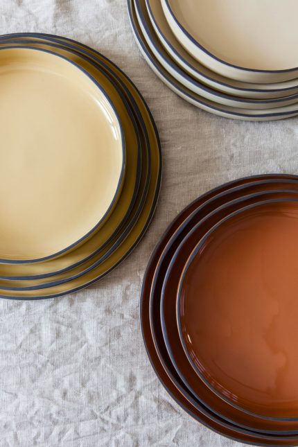 CARACTERE GOU PLATE 23CM Nutmg - Image 3