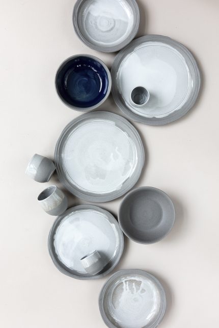 NO.W BOWL 17CM 55CL Indigo blu - Image 4