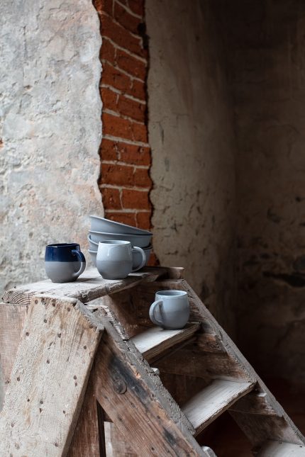 NO.W MUG W/H 33CL Indigo blue - Image 3