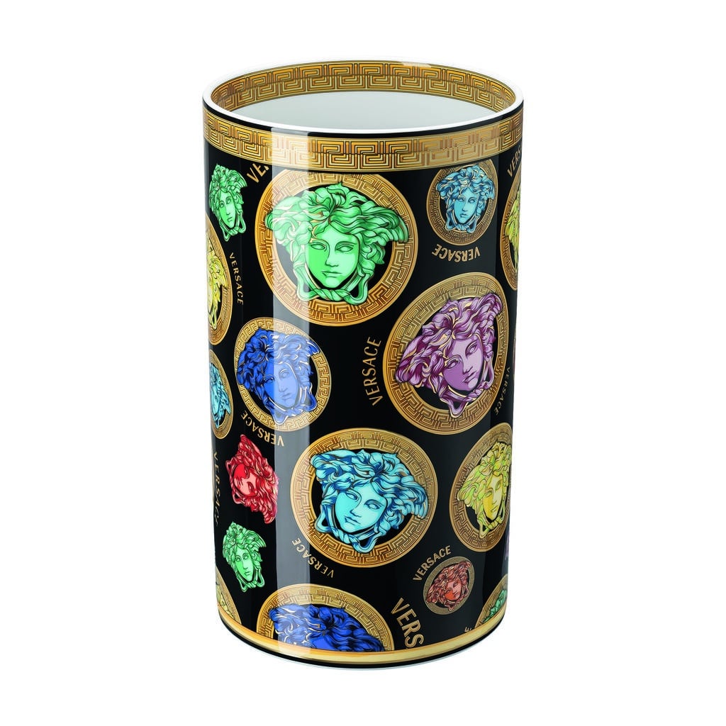 Luxury Versace Vase – 30 cm Medusa Amplified Collection Versace Medusa Amplified Vase 30 cm – Multicolour Luxury Porcelain