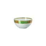 Versace Medusa Amplified Green Coin Soup Bowl – 15.5 cm Luxury Porcelain
