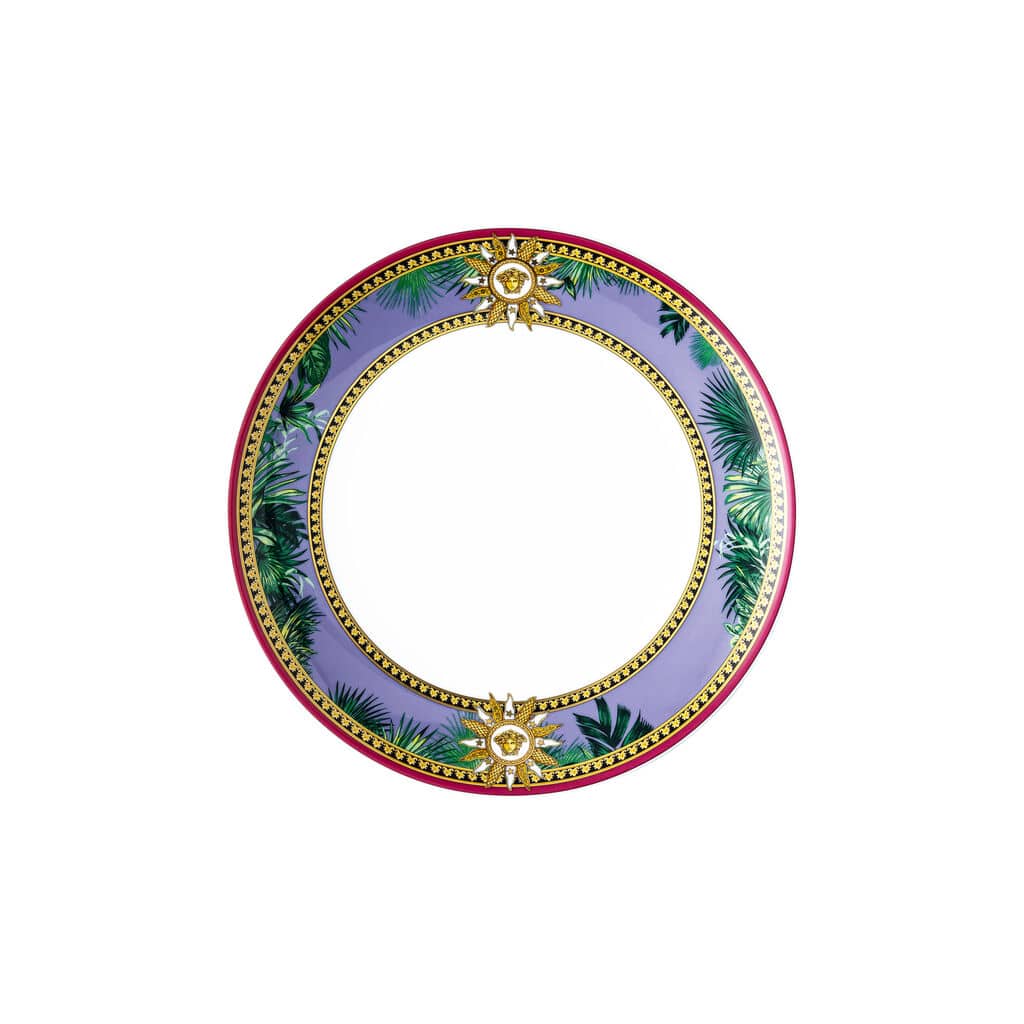 Versace Jungle Animalier plate 21 cm luxury porcelain multicolor design