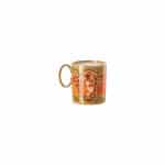 Versace Medusa Amplified Orange Coin Mug – 300 ml Luxury Porcelain
