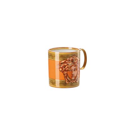 Versace Medusa Amplified Orange Coin Mug 300 ml - Image 2
