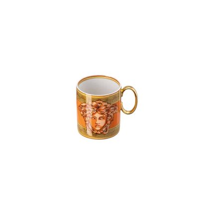 Versace Medusa Amplified Orange Coin Mug 300 ml - Image 5