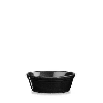 OYNX BLACK  OVAL DISH15.2*11.3
