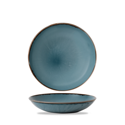 HARVEST BLUE  COUPE BOWL 25.3