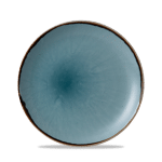 HARVEST BLUE  COUPE PLATE 21.7