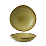 HARVEST GREEN ROUND BOWL25.3cm