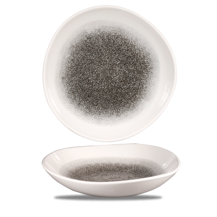 QUARTZ BLACK BOWL 25.3cm ORGAN