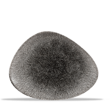 QUARTZ BLACK PLATE26.5x20 CHEF