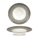 RAKU TOPAZ BLUE WIDE BOWL26Cm