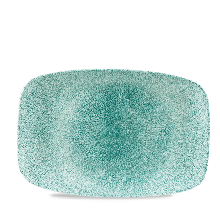 JADE GREEN PLATE30x19.9cmOBLON