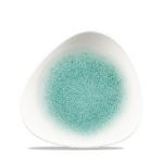 RAKU JADE GREEN LOTUS PLATE 7