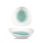 RAKU JADE GREEN LOTUS BOWL 7