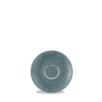 RAKU TOPAZ BLUE CAPUCINO SAUCR