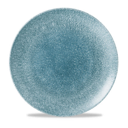 RAKU TOPAZ BLUE PLATE 28.8cm