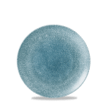 RAKU TOPAZ BLUE COUPE PLAT16.5