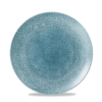 RAKU TOPAZ BLUE EVOLVE PLATE21