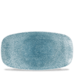 TOPAZ BLUE PLATE35.5x18.9OBLON