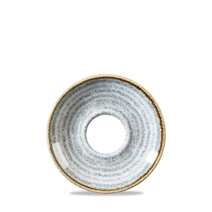SP STONE GREY CAPUCINO SAUCER