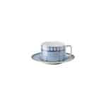 Azure Blue Cup/Saucer 4 low