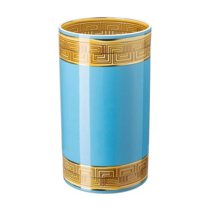 Versace Medusa Amplified Blue Coin Vase 30 cm - Image 2