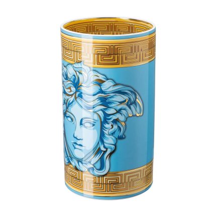 Versace Medusa Amplified Blue Coin Vase 30 cm - Image 3