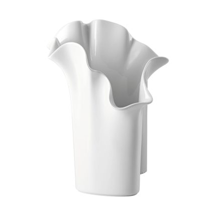 Asym White  Vase 30 cm
