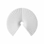 Arcus White  matt Vase 24 cm